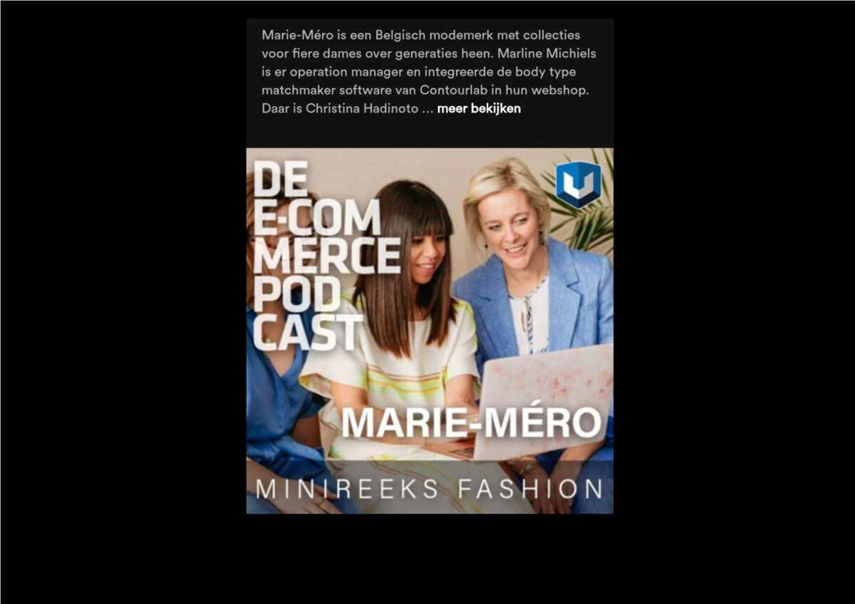 Collega Marline te gast in de E- commerce Podcast