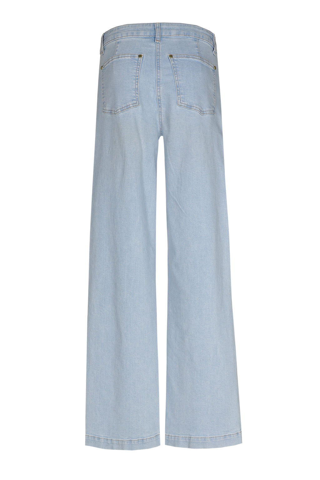 Five pocket long and straight denim 