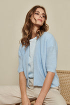 Light blue cardigan 