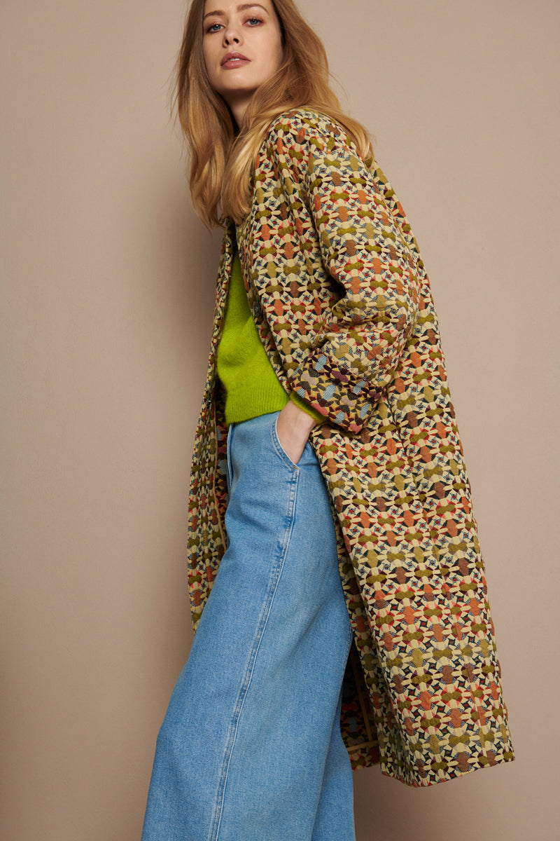 Multicolour coat