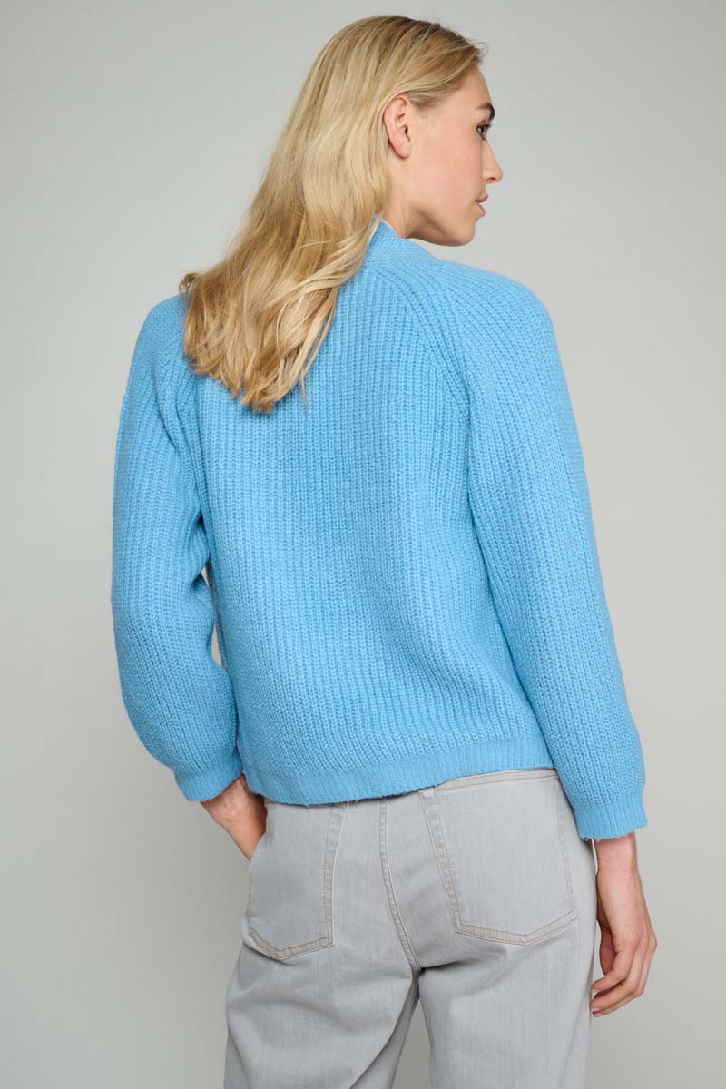 Cardigan in blauw