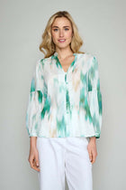 Cotton blouse with cute print 