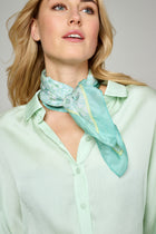 Silk scarf with print 