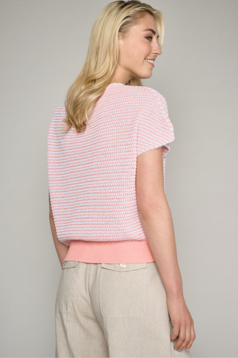 Bicolor pull met lurex spark