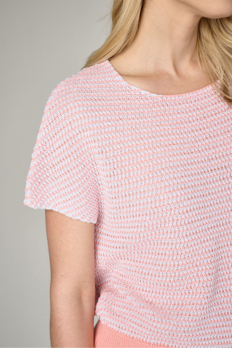 Bicolor pull met lurex spark