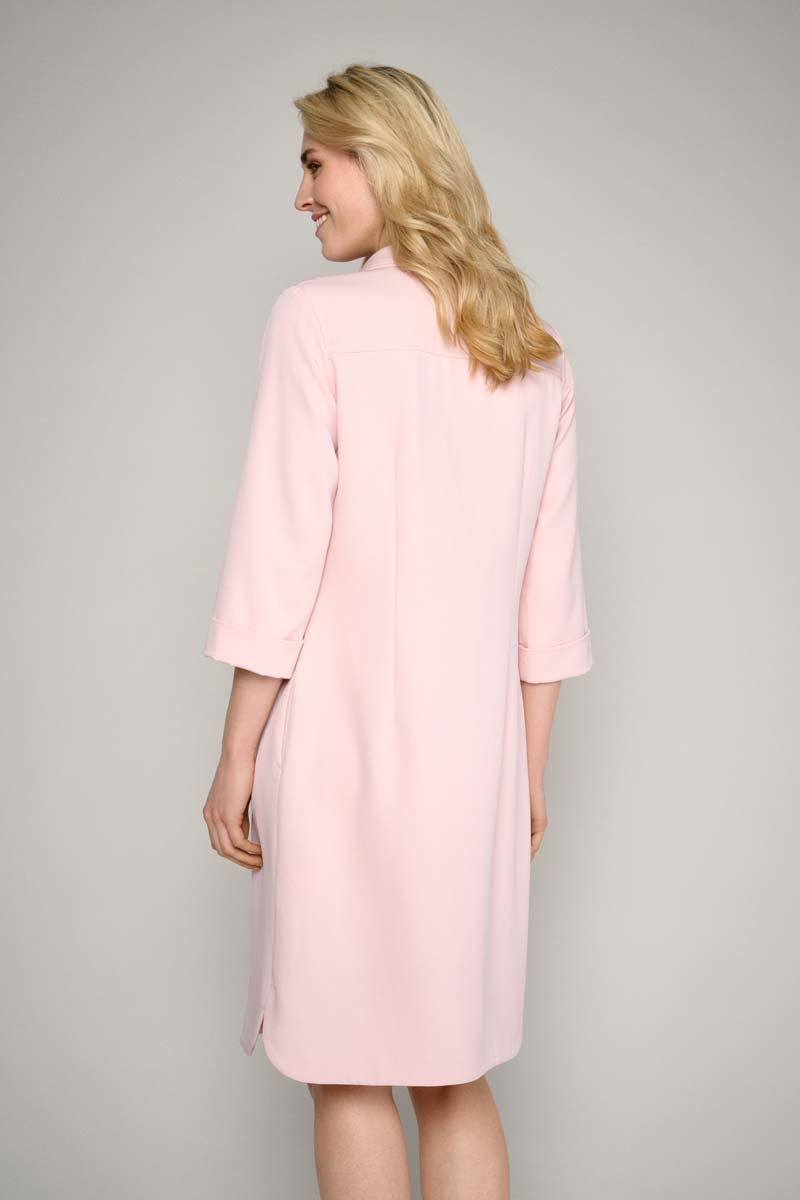 Vlotte roze jurk