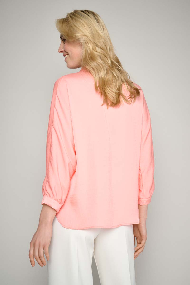 Loose pink blouse