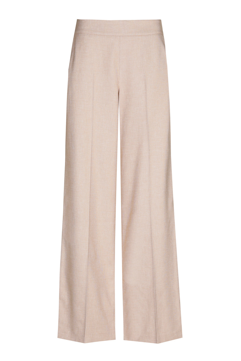 Wide camel pants