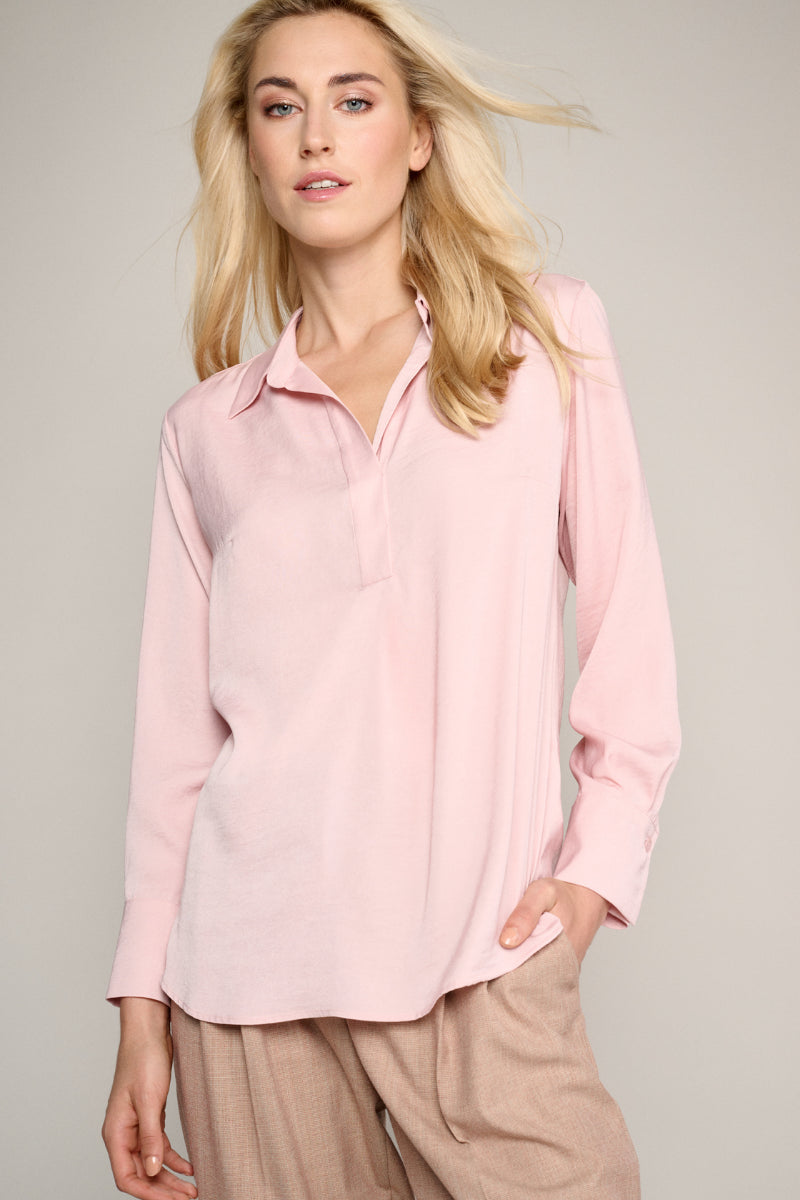 Blouse rose élégante