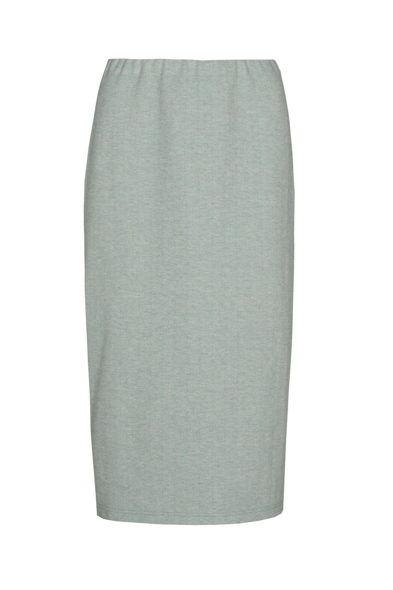 Stylish pencil skirt in mint green