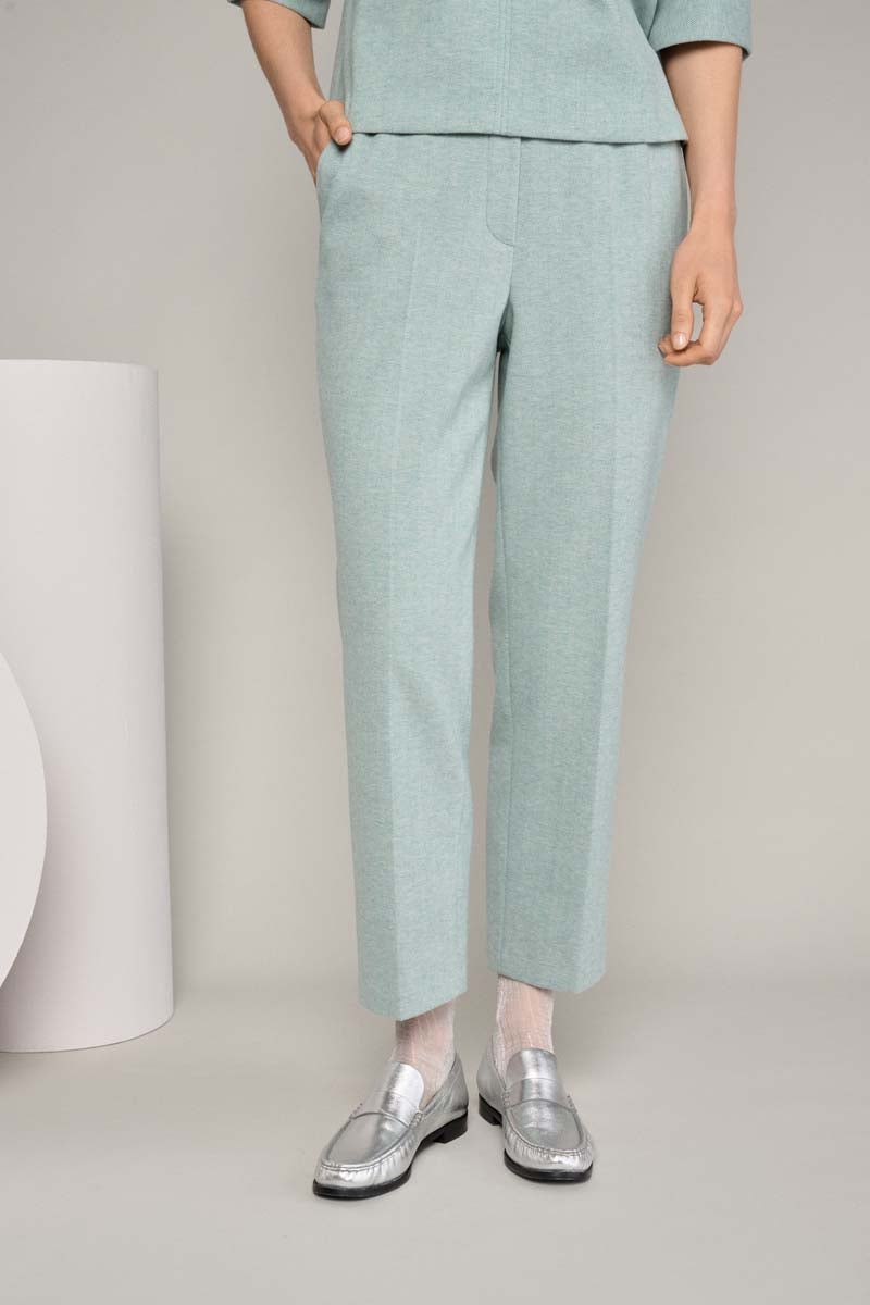 Pantalon 7/8 vert menthe