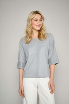 Fashionable gray blouse