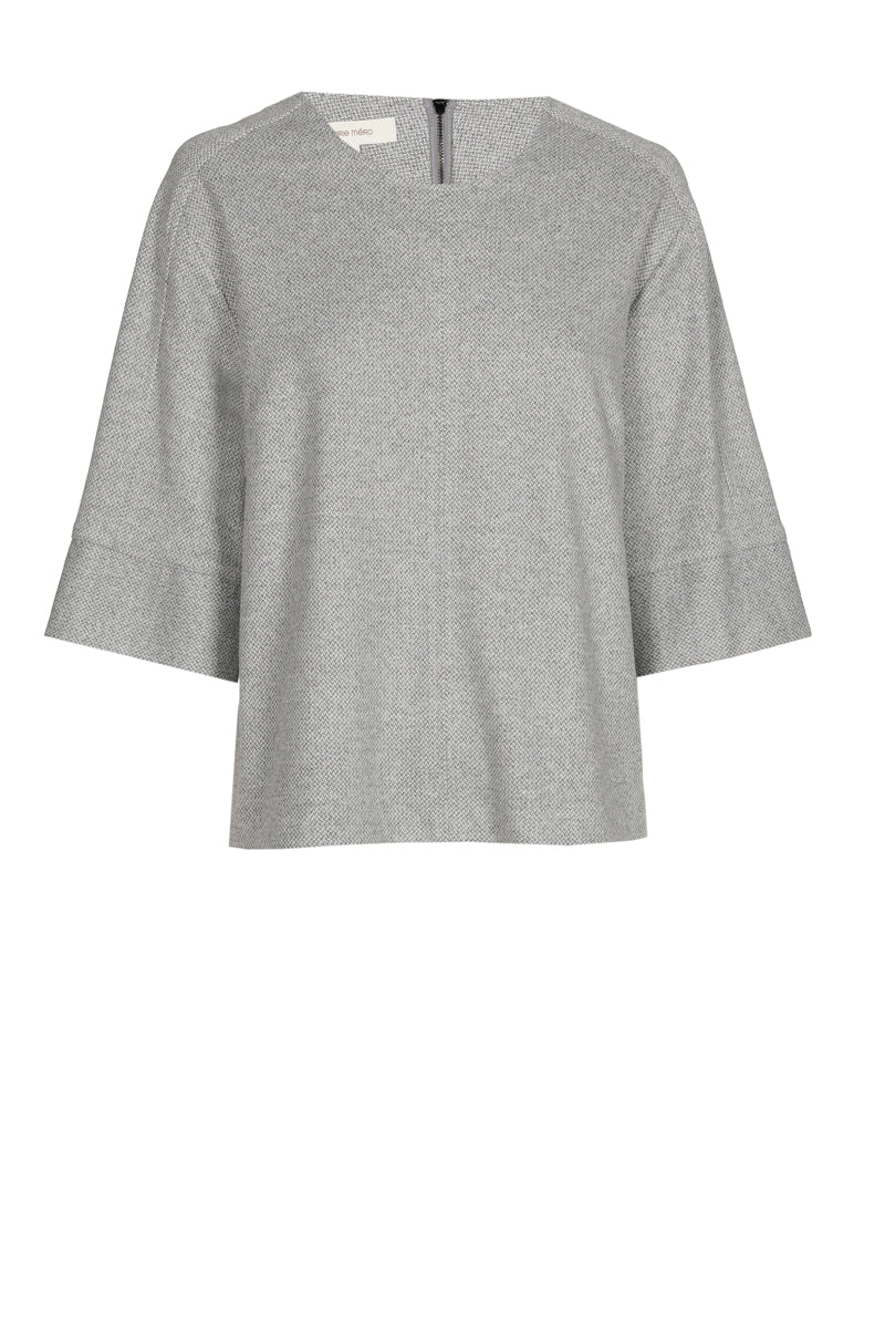 Fashionable gray blouse