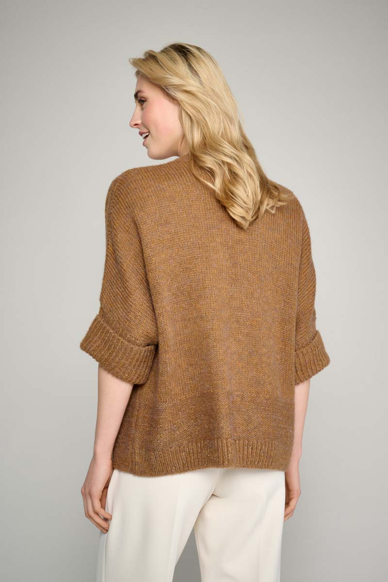 Cardigan marron élégant