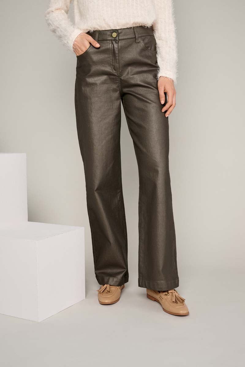 Pantalon marron élégant