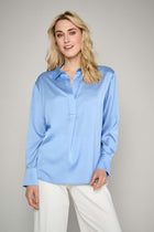 Elegant blue blouse