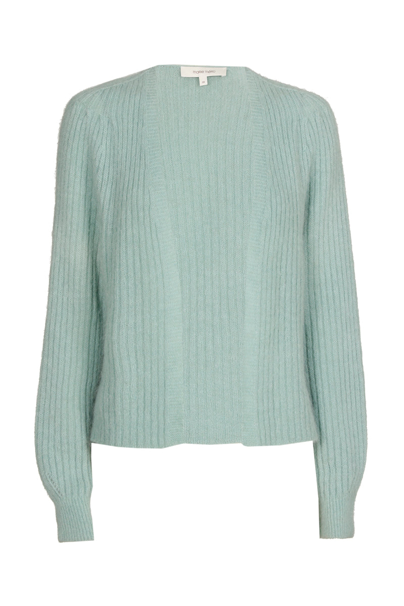 Muntgroene cardigan