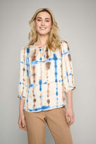 Elegant tie dye blouse
