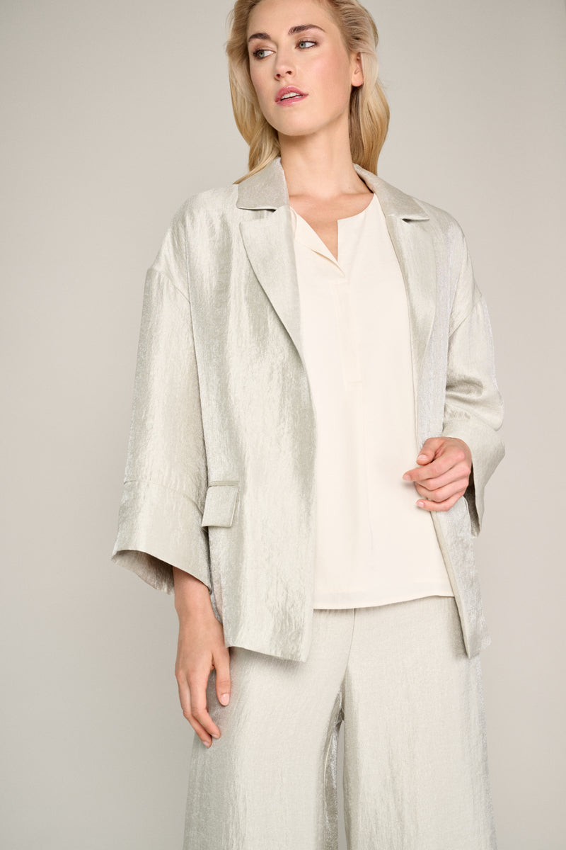 Trendy gouden blazer