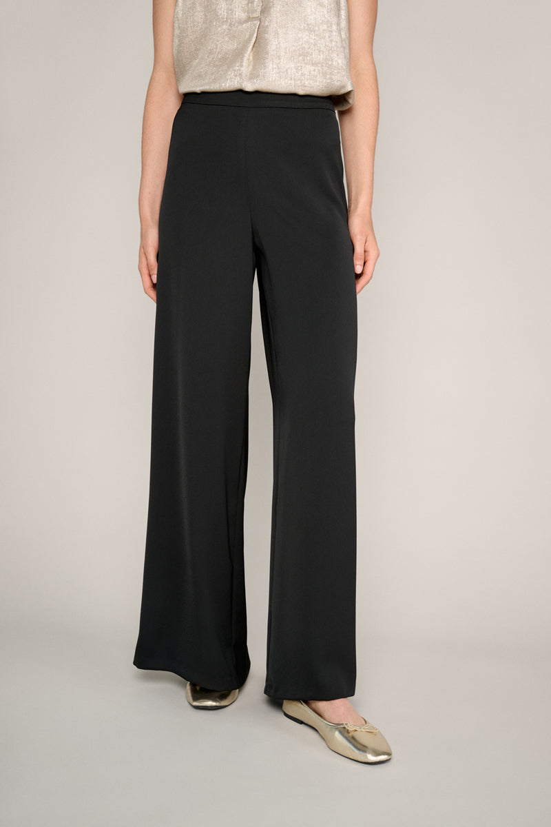 Pantalon large en noir