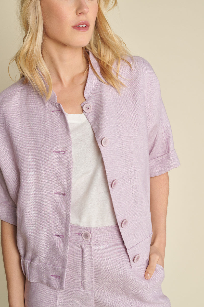 Stylish jacket in lilac