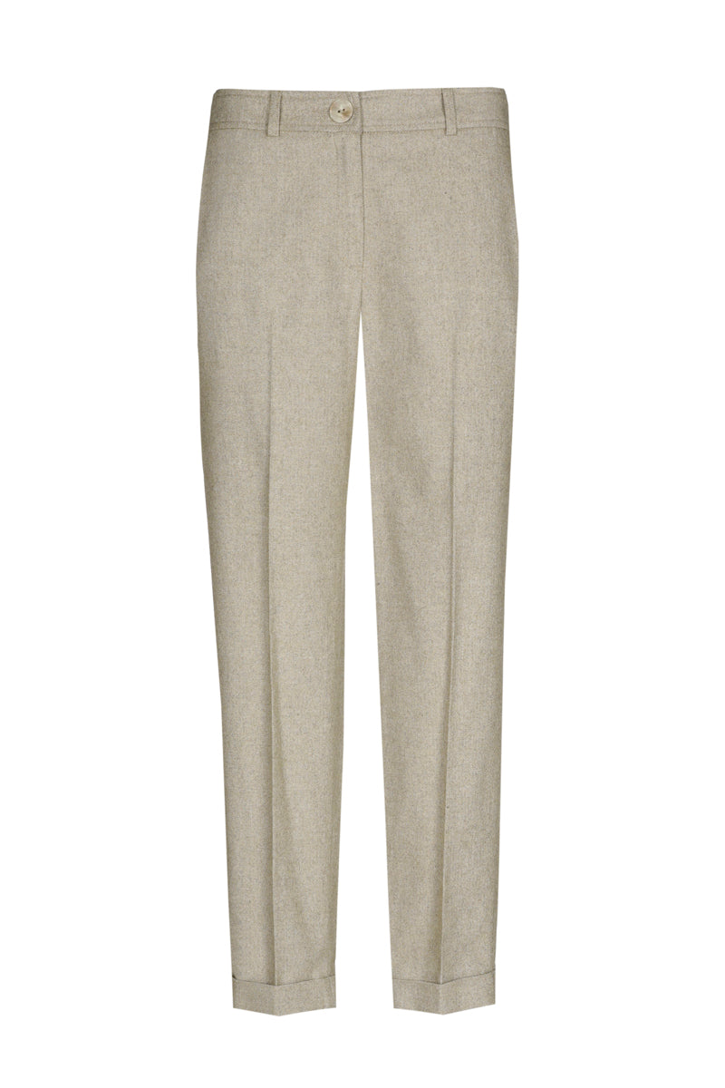 Pantalon vert clair longueur 7/8