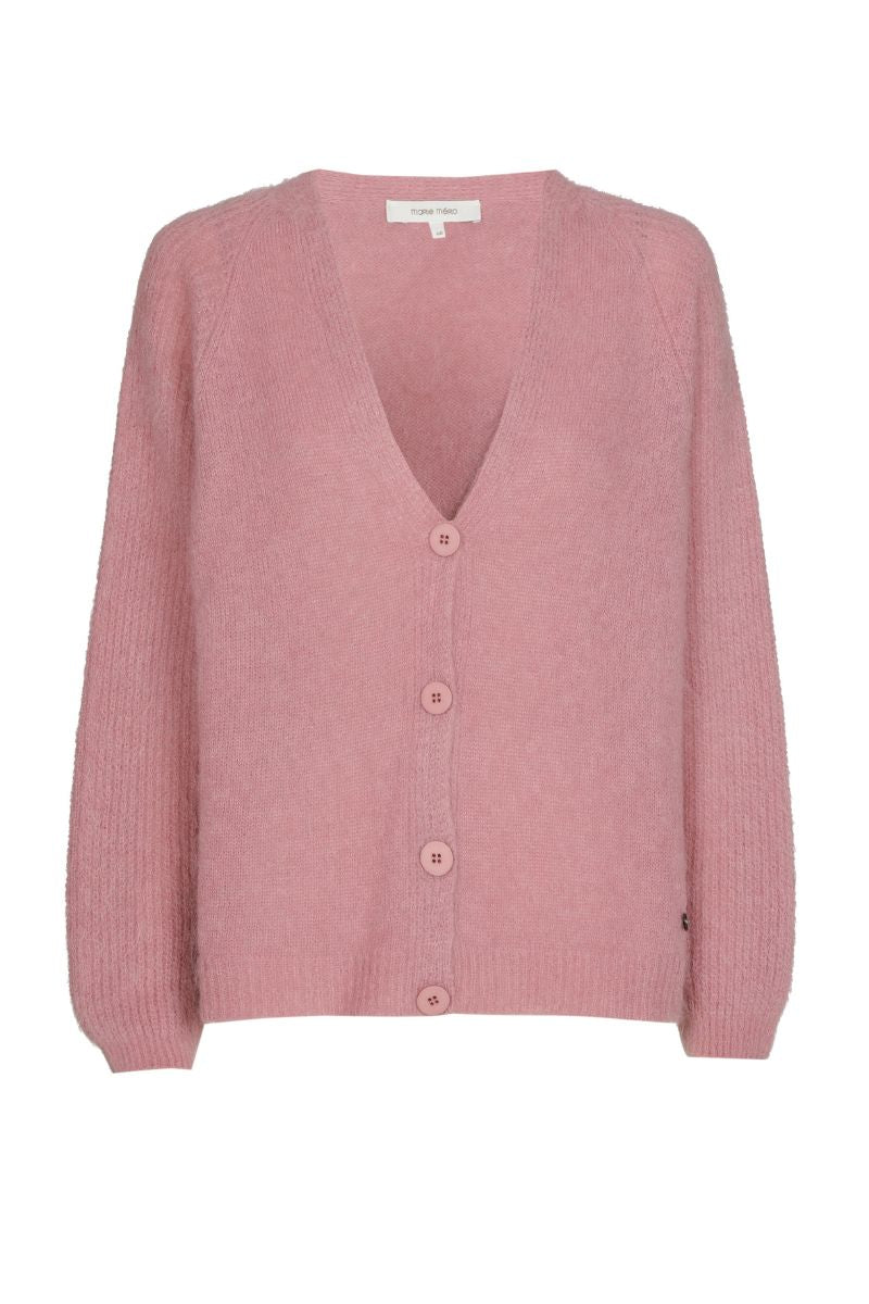 EN EXCLUSIVITÉ DANS NOS CONCEPT STORES: Cardigan rose à boutons