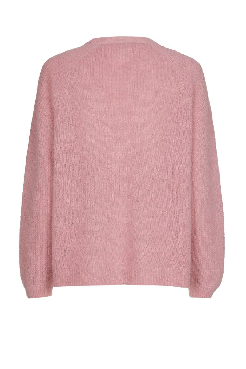 EN EXCLUSIVITÉ DANS NOS CONCEPT STORES: Cardigan rose à boutons