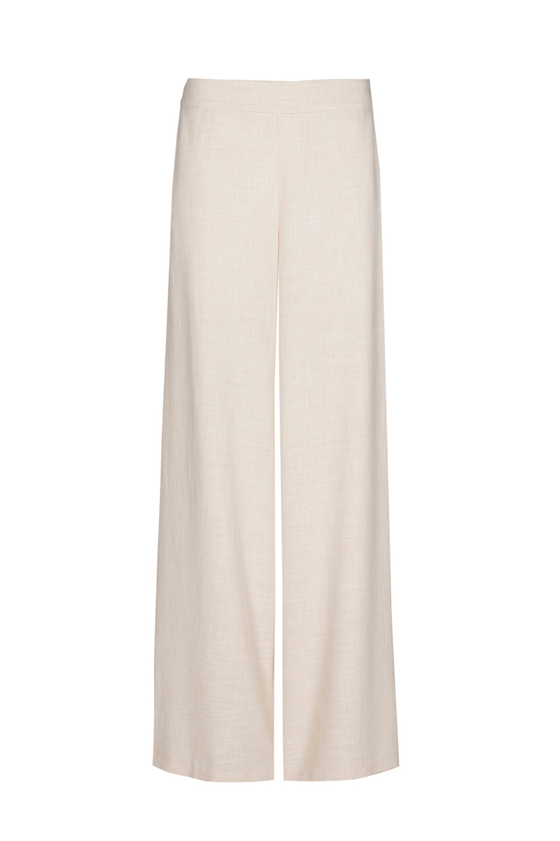 Wide beige pants