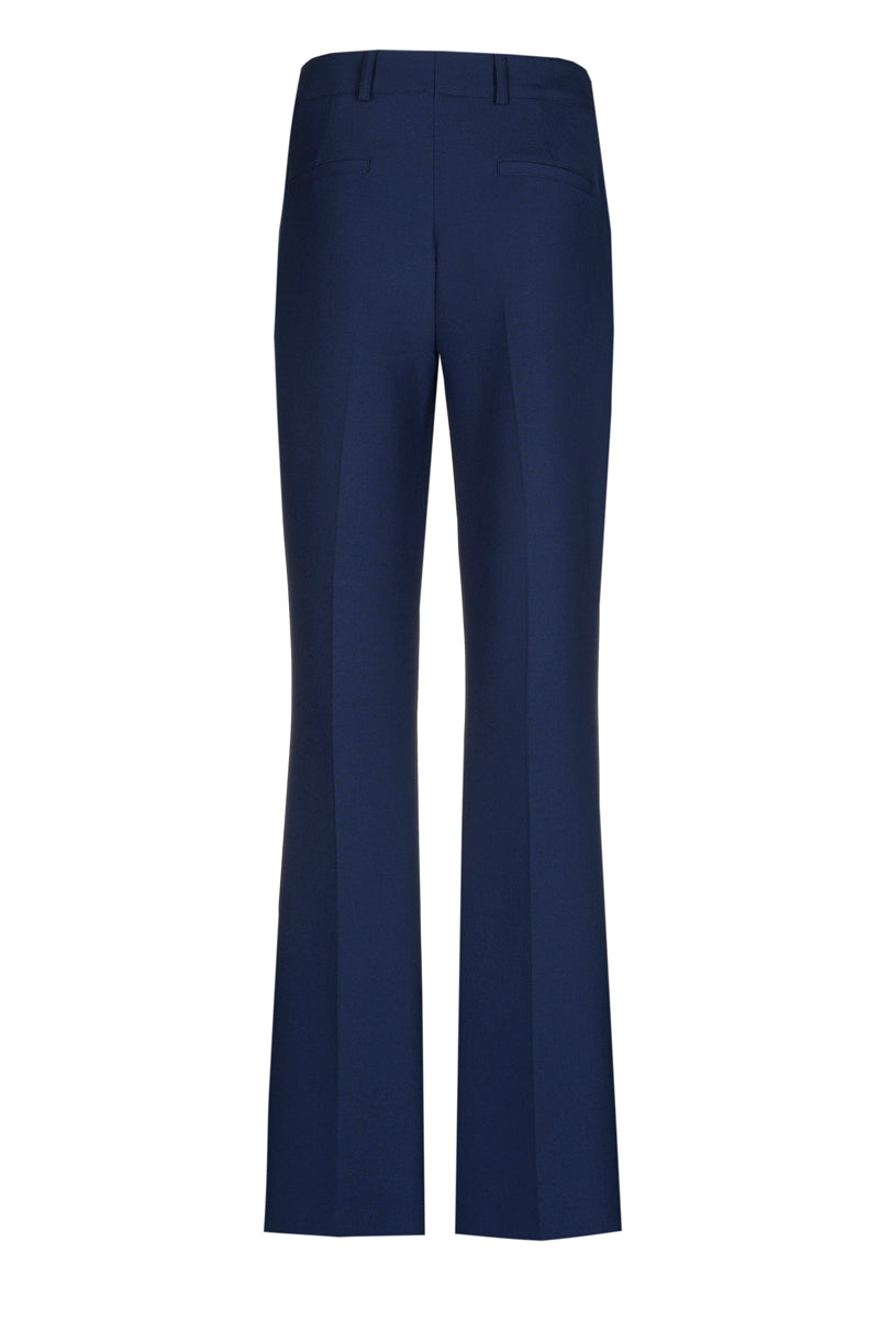 Pantalon droit à jambe évasée