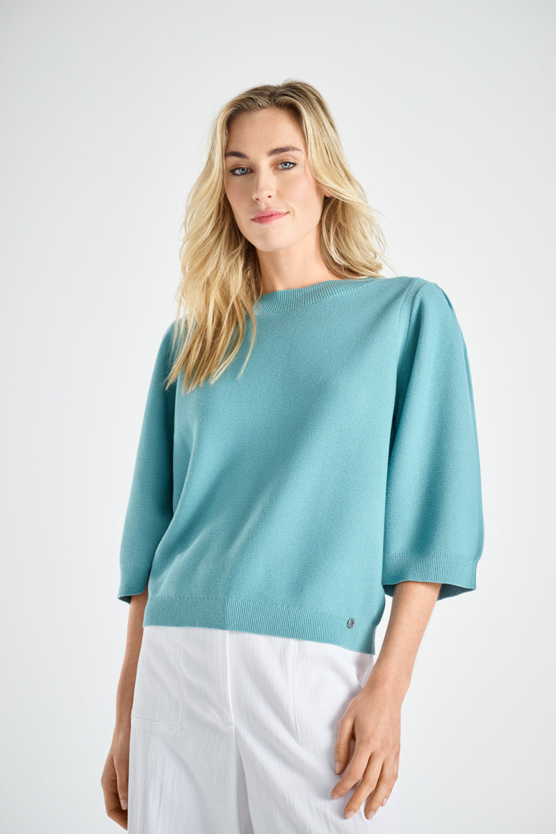 Emerald trui met ronde hals