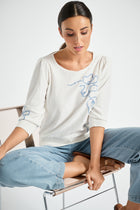 Summer embroidered sweater