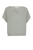 Wijde v-hals trui jade