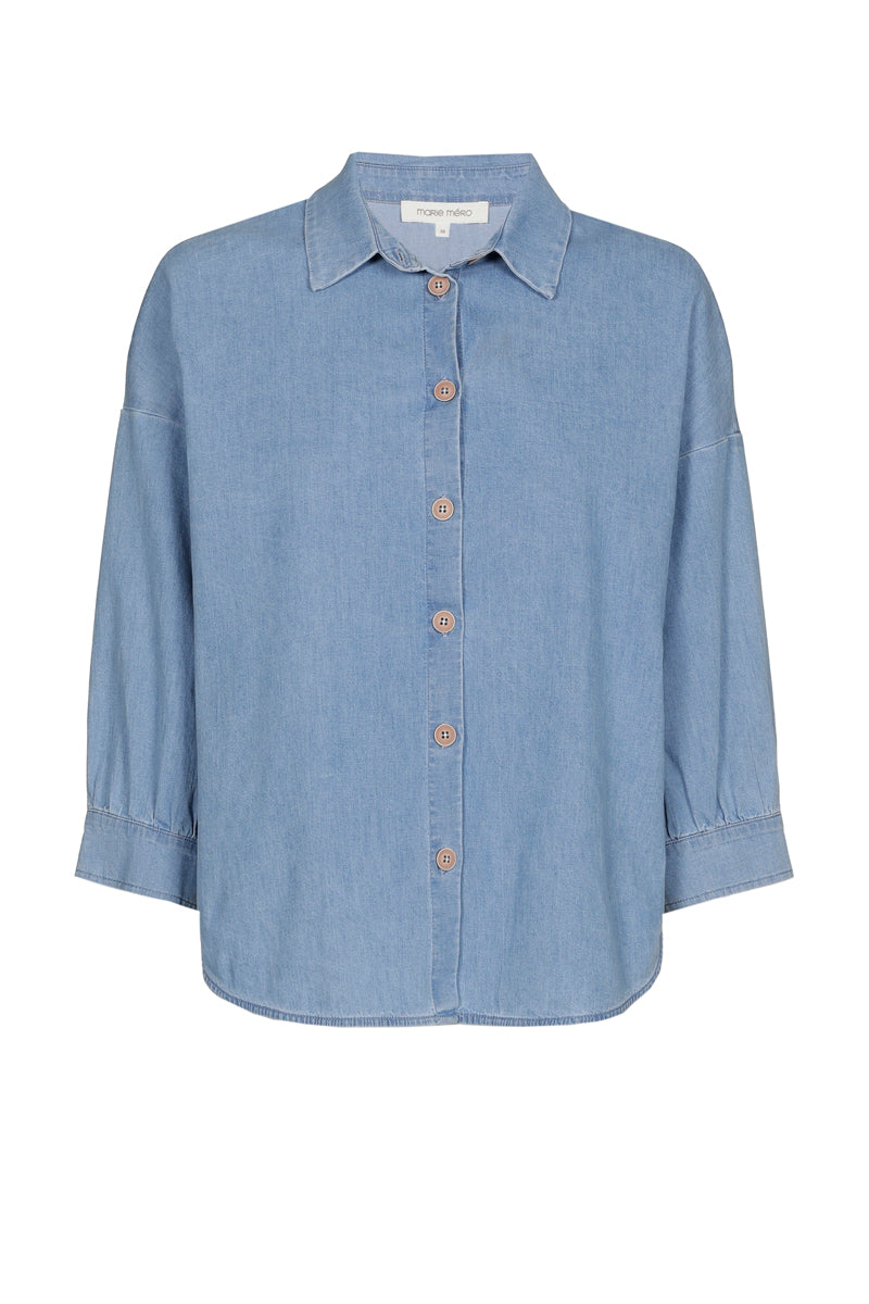Simple chemise en denim