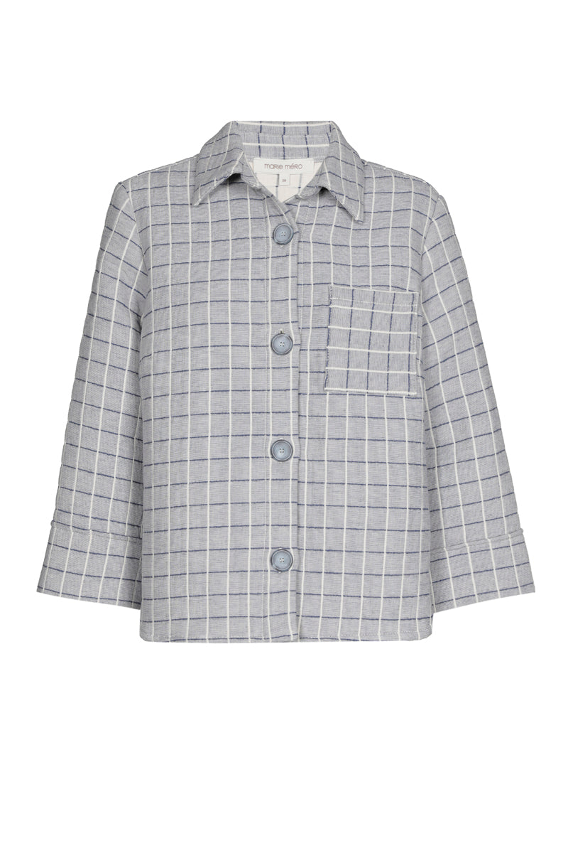 Veste non doublé à carreaux