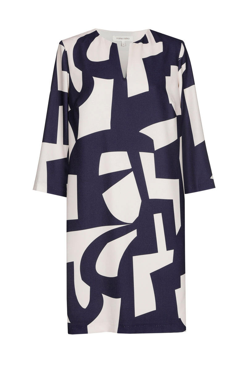 Robe avec imprimé graphique