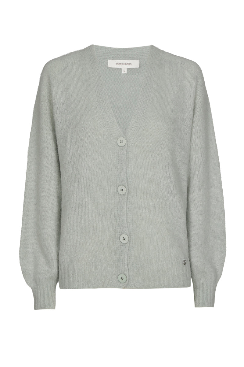 Korte cardigan met ronde hals