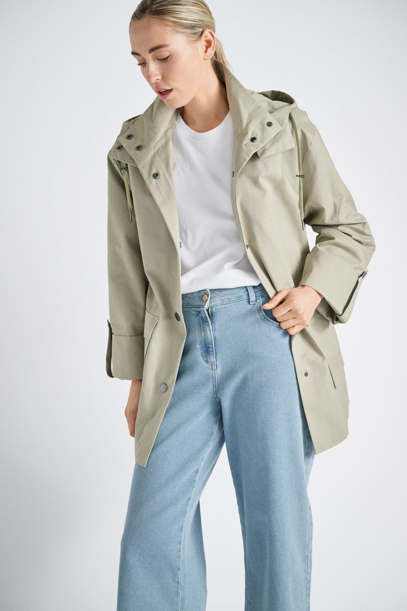 Lange wijde five-pocket jeans