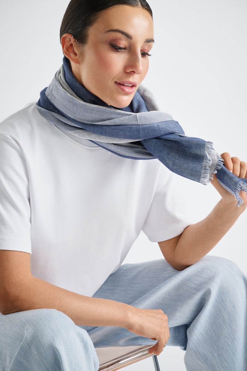 Boxy t-shirt in katoen