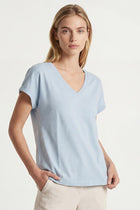 Cotton V-neck t-shirt 