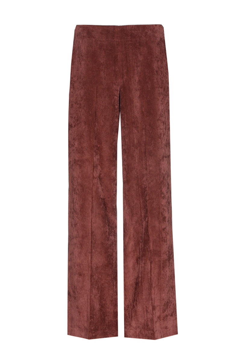 Long and sleek velour pants