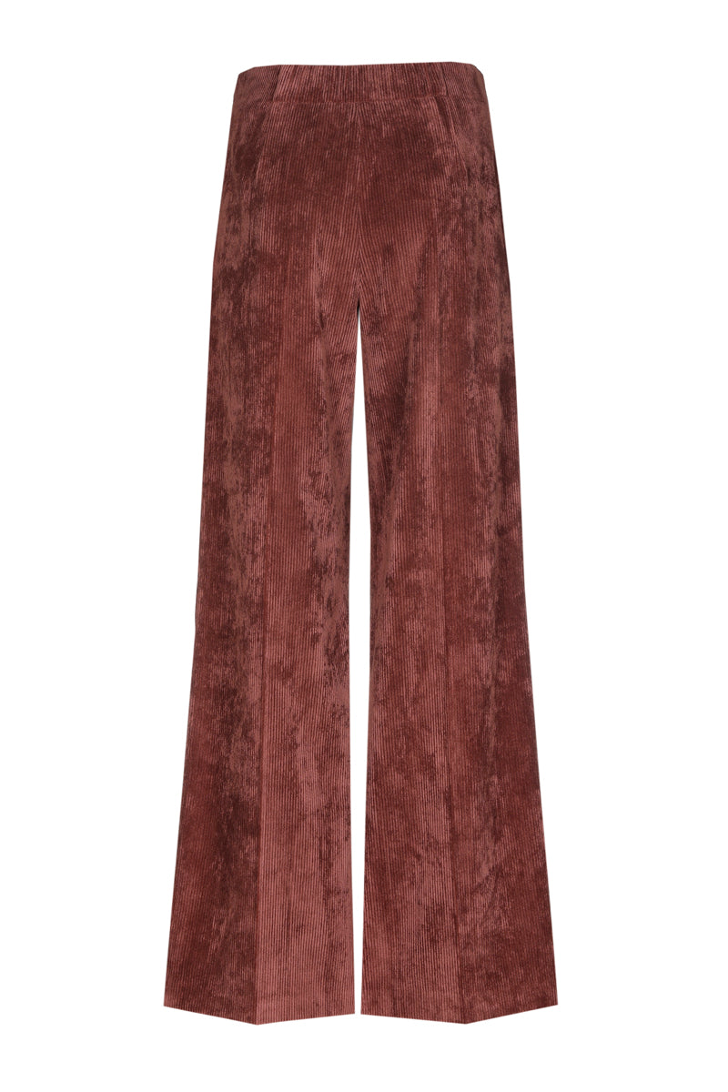 Long and sleek velour pants