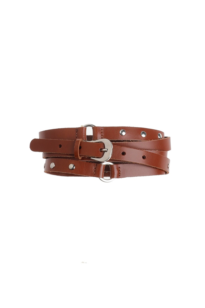 Ceinture double fine cowboy