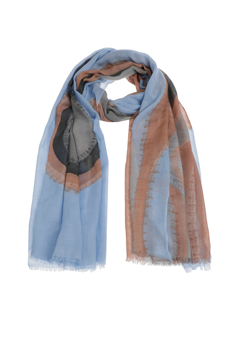 Graphic print scarf