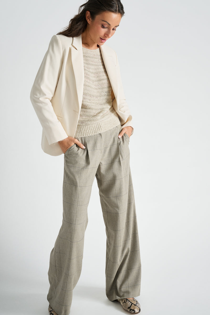 Blazer crème pour toutes les occasions